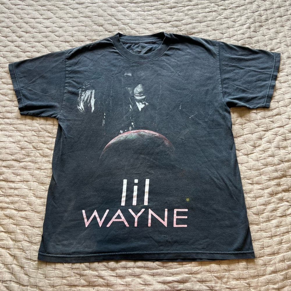 Lil Wayne Black Graphic T-Shirt